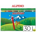 LAPICES DE COLORES ALPINO 659 30 COLORES -CAJA DE CARTON