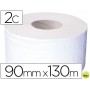 PAPEL HIGIENICO JUMBO 2 CAPAS RECICLADO -ROLLO CON 130 MTS. -PARA DISPENSADOR 925