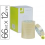 CINTA ADHESIVA Q-CONNECT 66 MT X 12 MM