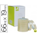CINTA ADHESIVA Q-CONNECT 66 MT X 19 MM