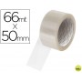 CINTA ADHESIVA Q-CONNECT POLIPROPILENO TRANSPARENTE 66 MT X 50 MM -PARA EMBALAJE