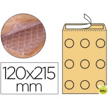 SOBRE BURBUJAS CREMA Q-CONNECT B/00 120 X 215 MM