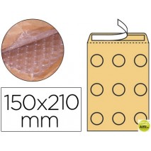SOBRE BURBUJAS CREMA Q-CONNECT C/0 150 X 210 MM