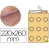 SOBRE BURBUJAS CREMA Q-CONNECT E/2 220X260 MM