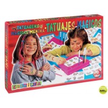 JUEGOS DE MESA FALOMIR -TATUAJES MAGICOS