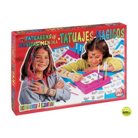 JUEGOS DE MESA FALOMIR -TATUAJES MAGICOS