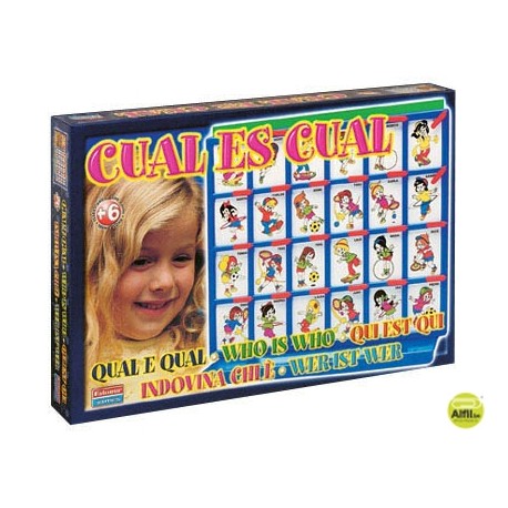 JUEGOS DE MESA FALOMIR -CUAL ES CUAL