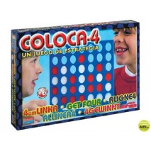 JUEGOS DE MESA FALOMIR -CUATRO EN LINEA