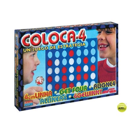JUEGOS DE MESA FALOMIR -CUATRO EN LINEA