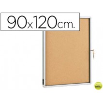 VITRINA DE ANUNCIOS Q-CONNECT MARCO DE ALUMINIO 120X90 CM