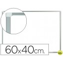 PIZARRA BLANCA Q-CONNECT MELAMINA MARCO DE ALUMINIO 60X40 CM