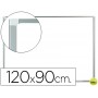 PIZARRA BLANCA Q-CONNECT MELAMINA MARCO DE ALUMINIO 120X90 CM