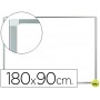 PIZARRA BLANCA Q-CONNECT MELAMINA MARCO DE ALUMINIO 180X90 CM