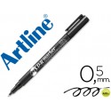 ROTULADOR ARTLINE PARA CD PUNTA DE FIBRA PERMANENTE EK-883 NEGRO -PUNTA REDONDA 0.5 MM