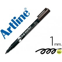 ROTULADOR ARTLINE PARA CD PUNTA DE FIBRA PERMANENTE EK-884 NEGRO -PUNTA REDONDA 1.0 MM
