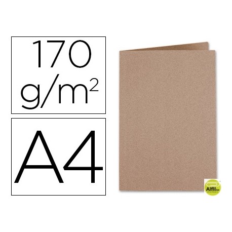 SUBCARPETA LIDERPAPEL A4 KRAFT180G/M2