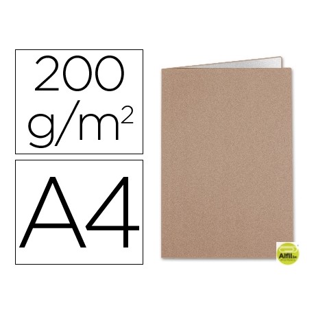 SUBCARPETA LIDERPAPEL A4 KRAFTINTERIOR BLANCO 240G/M2