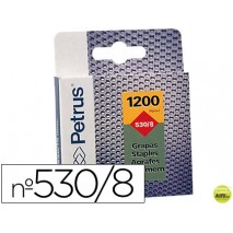GRAPAS PETRUS NÌ 530/8 -CAJA DE 1200 GRAPAS