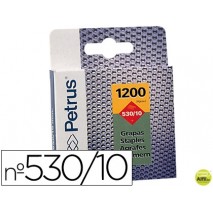 GRAPAS PETRUS NÌ 530/10 -CAJA DE 1200 GRAPAS