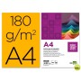 CARTULINA LIDERPAPEL A4 180G/M2 NARANJA FUERTE