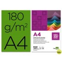 CARTULINA LIDERPAPEL A4 180G/M2 VERDE ABETO