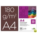 CARTULINA LIDERPAPEL A4 180G/M2 MARRON