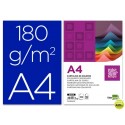 CARTULINA LIDERPAPEL A4 180G/M2 AZUL ULTRAMAR
