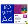 CARTULINA LIDERPAPEL A4 180G/M2 AZUL ULTRAMAR