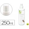 SPRAY Q-CONNECT LIMPIADOR DE PIZARRAS BLANCAS BOTE DE 250 ML.