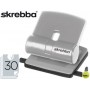 TALADRADOR SKREBBA MIDI 813 SILVER LINE PLATA -CAPACIDAD 30 HOJAS