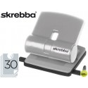 TALADRADOR SKREBBA MIDI 813 SILVER LINE PLATA -CAPACIDAD 30 HOJAS