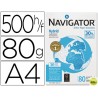 PAPEL FOTOCOPIADORA NAVIGATOR HYBRID PREMIUM DIN A4 80 GRAMOS PAQUETE DE 500 HOJAS