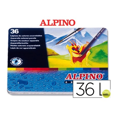 LAPICES DE COLORES MASATS ACUARELABLES CAJA DE 36 UNIDADES