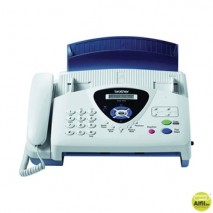 FAX BROTHER T104 TRANSFERENCIATERMICA DE PAPEL NORMAL CON TELEFONO INCORPORADO -ALIMENTADOR AUTOMATI