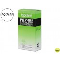 REPUESTO FAX T104/106 BROTHER DE TRANSFERENCIA TERMICA 4 BOBINAS DURACION 140 PAGINAS