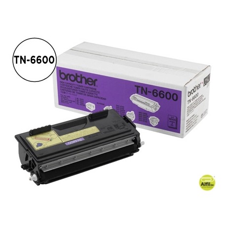 TONER BROTHER TN-6600 PARA 1030/1240/1250/1270N/ 1270NLT DURACION 6000 PAGINAS 5%