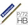 LAPICES DE GRAFITO STAEDTLER TRIPLUS SLIM EXPOSITOR DE 72 UNIDADES