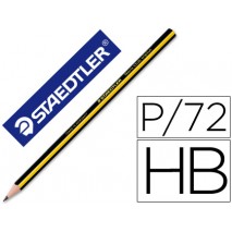 LAPICES DE GRAFITO STAEDTLER TRIPLUS SLIM EXPOSITOR DE 72 UNIDADES