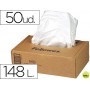 BOLSA DE RESIDUOS FELLOWES PARA DESTRUCTORA DE DOCUMENTOSCAJA CON 50 UND. PARA PS380 380CC/420/420CC