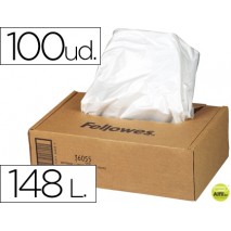 BOLSA DE RESIDUOS FELLOWES PARA DESTRUCTORA DE DOCUMENTOSCAJA CON 50 UND. PARA PS220 220C/320/320CC