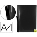 CARPETA BEAUTONE DOSSIER PINZA LATERAL 45325 POLIPROPILENO DIN A4 NEGRO -60 HOJAS -PINZA DESLIZANTE