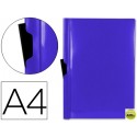 CARPETA BEAUTONE DOSSIER PINZA LATERAL 45322 POLIPROPILENO DIN A4 AZUL -60 HOJAS -PINZA DESLIZANTE