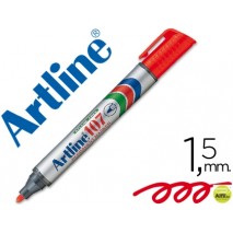 ROTULADOR ARTLINE MARCADOR PERMANENTE 107 ROJO -PUNTA REDONDA