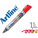ROTULADOR ARTLINE MARCADOR PERMANENTE 107 ROJO -PUNTA REDONDA