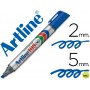 ROTULADOR ARTLINE MARCADOR PERMANENTE 109 AZUL -PUNTA BISELADA