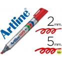 ROTULADOR ARTLINE MARCADOR PERMANENTE 109 ROJO -PUNTA BISELADA