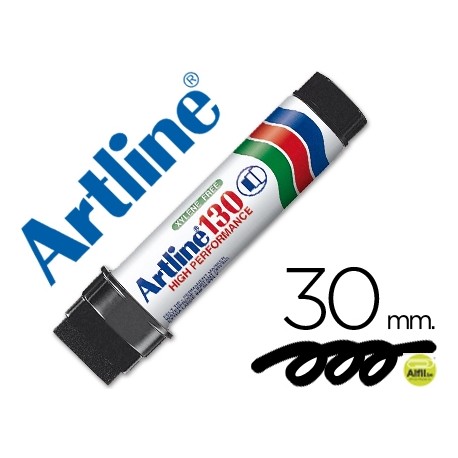 ROTULADOR ARTLINE POSTERMARKEREK-130 NEGRO RECARGABLE 30 MM