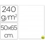 CARTULINA LIDERPAPEL 50X65 CM 240G/M2 BLANCO