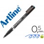 ROTULADOR ARTLINE PARA CD PUNTA DE FIBRA PERMANENTE EK-883 AZUL -PUNTA REDONDA 0.5 MM
