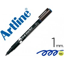 ROTULADOR ARTLINE PARA CD PUNTA DE FIBRA PERMANENTE EK-884 AZUL -PUNTA REDONDA 1.0 MM
